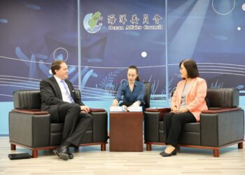 海委會管碧玲主委接見 AIT高雄分處張子霖處長