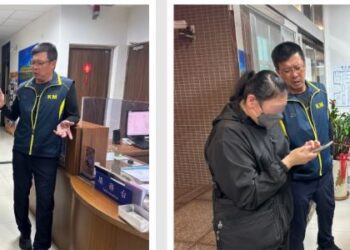 民眾接獲詐騙電話 啟明警耐心解說