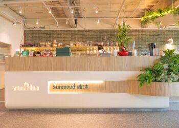 坐落36樓俯瞰台中市美景 南區景觀餐廳《屾沐Sunmood》平價健康餐飲 情侶、朋友聚會首選