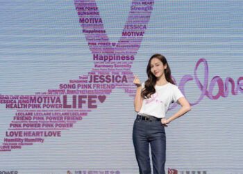 Jessica化身Pink Power粉紅天使 來台宣導乳癌防治