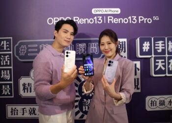 2025 首發 AI 輕旗艦，OPPO Reno13 系列在台開賣