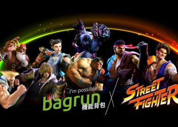 台灣首登場！機能設計領導品牌 bagrun × CAPCOM 推出《快打旋風》聯名軍規背包