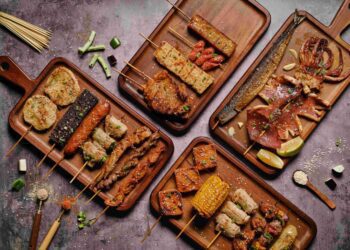 台中串烤店推薦 串燒聚餐好去處 都市考場裡美食休息站