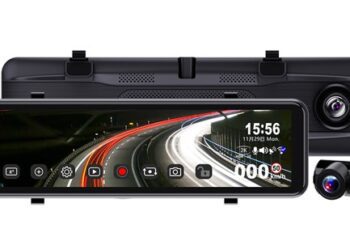 快譯通R520A電子後視鏡行車記錄器重磅登場！前4K後2K＋星光夜視二代＋全屏觸控＋科技執法提醒，開啟智慧行車新世代