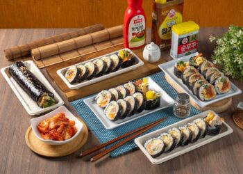 板橋黃石市場美食 人氣韓式飯捲推薦 現捲現賣料多實在