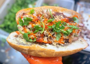 新莊越南料理推薦 餡料爆棚的越式法國麵包 新北在地人激推