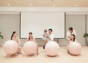 「Love Flow瑜伽球」支持婦女懷孕生產 祖雄一家分享陪產技能重要性