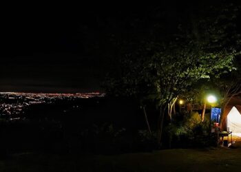 新竹最美百萬夜景尖石鄉露營區推薦 絕美雲海共享四季夢幻營地