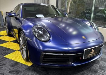 台中汽車包膜頂級TPU防護推薦 中南部第一間米其林授權認證店