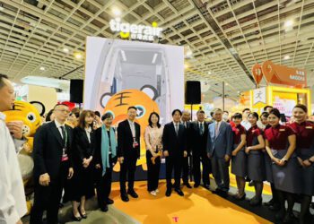 2025ITF台北國際旅展今開幕 台灣虎航現場攤位人氣旺