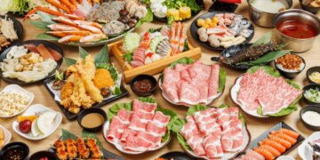 新北帝王蟹火鍋吃到飽推薦 和牛鍋物＋日料吧台一次滿足