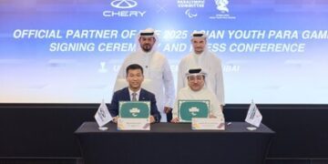 奇瑞護航2025亞洲青年殘運會，以激情向上品牌之姿走進全球賽事舞台