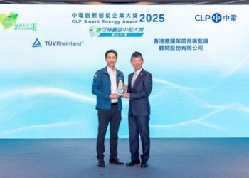 香港德國萊茵TÜV榮獲中電「創新節能企業大獎2025」