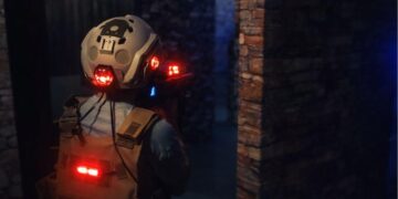 汐止雷射槍戰場新開幕 建模師忠實復刻電玩場景 長距狙擊超刺激