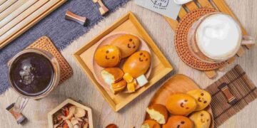 板橋特色咖啡廳裡剛出爐的雞蛋糕 誘人香氣從日常到夜市