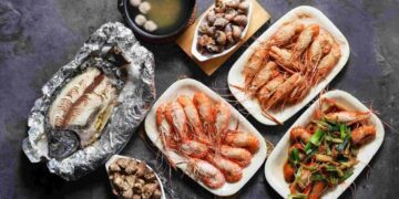 高雄烤魚推薦 楠梓宵夜必吃美食 人氣爆棚鹽烤魚+薑母鴨