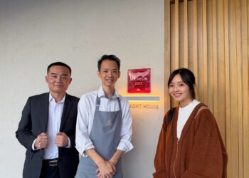 小資男童榮地攜手網紅郭昕妮 完食全台 73家米其林星級餐廳