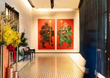 3米巨幅《門神》雙場域震撼展出 藝術家夏陽「神門百顏」個展2/7誠品登場