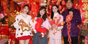 龍千玉領軍師弟妹逛春聯大街 謝金晶煥然一新改運 分享私房招財術！