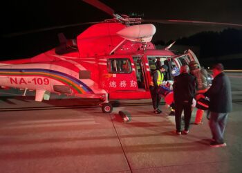 空勤總隊強化夜航量能 支援次離島夜間緊急醫療後送