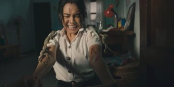 對戲火爆大壁虎！泰人氣女星邱普朗遭狠咬：下戲送醫打破傷風