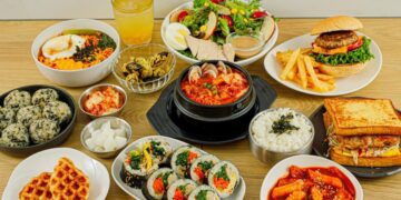 北屯韓式早午餐 麻油飯捲現點現做 搭配魚板湯超滿足