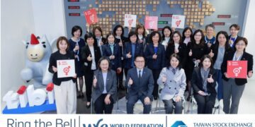 攜手國際推動性別平權 證交所響應「性別平等敲鐘」活動