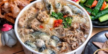 台中南屯手工麵線 料多實在誠意 讓在地人甘願排隊好味道