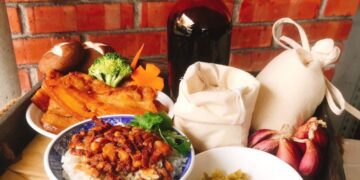 雲林滷肉飯節冠軍在虎尾 嚴選大埤農會米 銅板價享頂級膠質口感