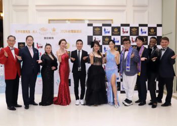 「世界年度夫人先生台灣總決賽」嘉義圓滿落幕 康茵茵、劉曉憶同場助陣