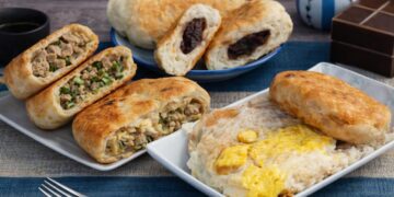 金華街的古早味手工餡餅店 每日現點現煎的楊梅銅板美食