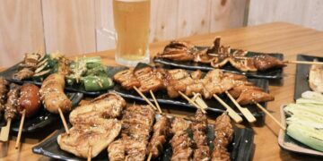 板橋平價串燒宵夜 獨家手工刷醬現烤 板新捷運站深夜聚餐人氣王