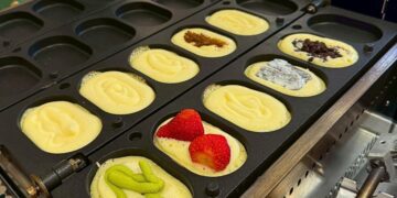 中壢雞蛋糕品牌 現做蓬鬆蛋糕體與手工餡 深受學生族群喜愛