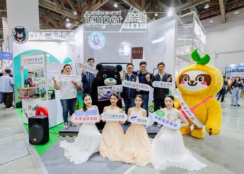 熊讚現身臺中旅展「臺北館」主打「春日低碳輕旅行」再推貓纜、兒樂一日票買一送一