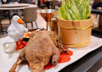 台中香酥鴨五人七人澎湃桌菜 脆皮酥香人氣風味聚餐必吃