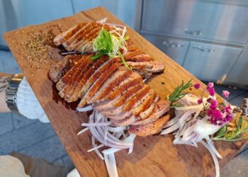 宜蘭外燴烤肉 當日漁港直送活體海鮮 主廚現場直烤極致鮮味