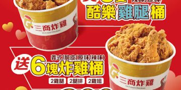 三商炸雞51勞動節限時5天優惠  「酷樂雞腿」全面加重20%