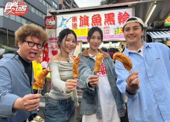 「灶咖女神」頌樂《食尚玩家》大啖南台灣美食 流利中文認證納豆像馬東石