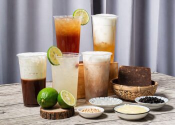 礁溪手搖飲推薦 功夫茶回甘韻味結合鮮乳、原汁 天然更順口