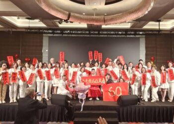 席開60桌+百萬抽獎 力匯創始人林金瑩歡慶60歲