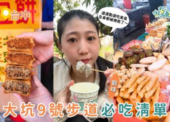 台中假日限定美食 大坑9號步道根本是美食步道 超普通水煎包、10元公益魚丸湯、幸福愛玉