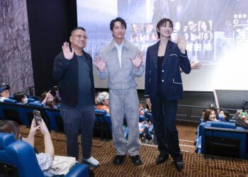 《寒戰1994》票房持續狂飆 劉俊謙、王丹妮旋風訪台7場映後全爆滿　