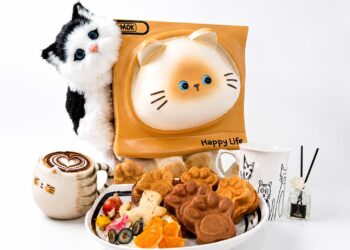台中西屯下午茶甜點新選擇 貓掌鬆餅與手作餅乾打造療癒午後時光