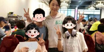 新北市美女議員參選人高乃芸 「這招」助單親童圓夢畢業旅行
