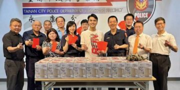 張齊興總監端午節送暖　社群配銷攜手警界傳遞關懷　盼凝聚守護城市的力量