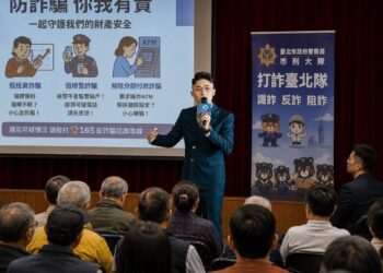新型電商團隊攜手臺北市刑大舉辦防詐宣導 曾總監呼籲：提升識詐能力，守護財產安全