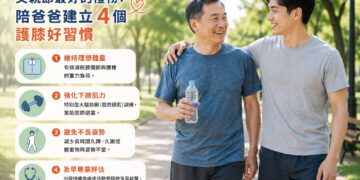 爸爸不說的痛 50歲後男性健康隱患 骨科醫師解析關節與肌肉保養關鍵