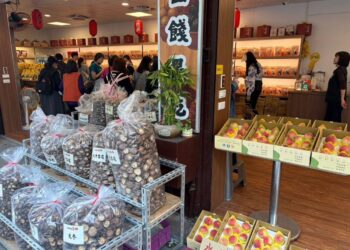 買齊桃園伴手禮不必東奔西走 大溪農特產店蒐羅豆干、水蜜桃、香菇 一次選購
