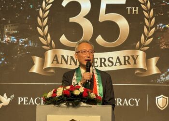 外交部政務次長吳志中出席索馬利蘭共和國35週年國慶晚會