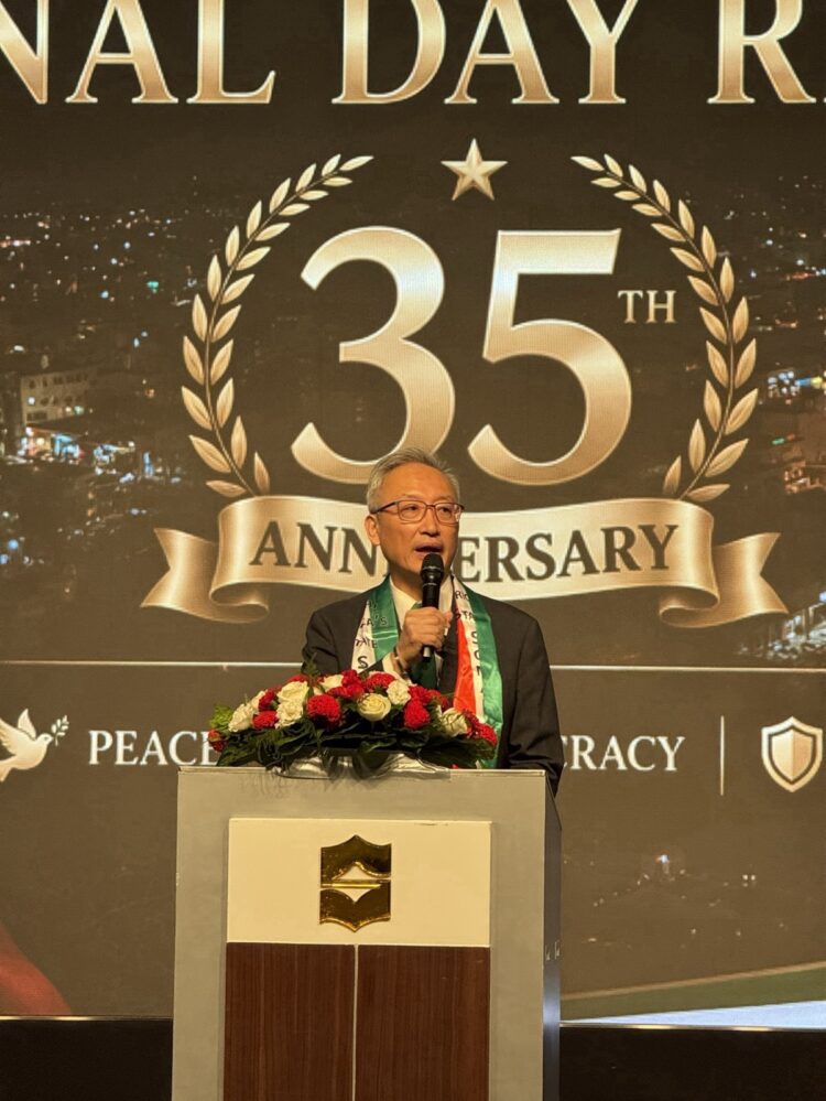 外交部政務次長吳志中出席索馬利蘭共和國35週年國慶晚會 外交部政務次長吳志中出席索馬利蘭共和國35週年國慶晚會